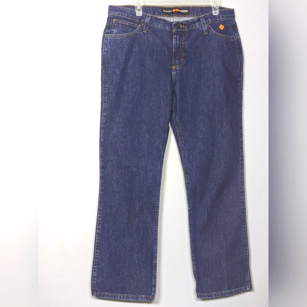 NEW Wrangler Womens Flame Resistant Western Midrise Boot Cut Jean 13x30